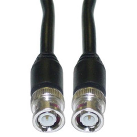 CABLE WHOLESALE CableWholesale 10X3-01106 BNC RG59-U Coaxial Cable  Black  BNC Male  6 foot 10X3-01106